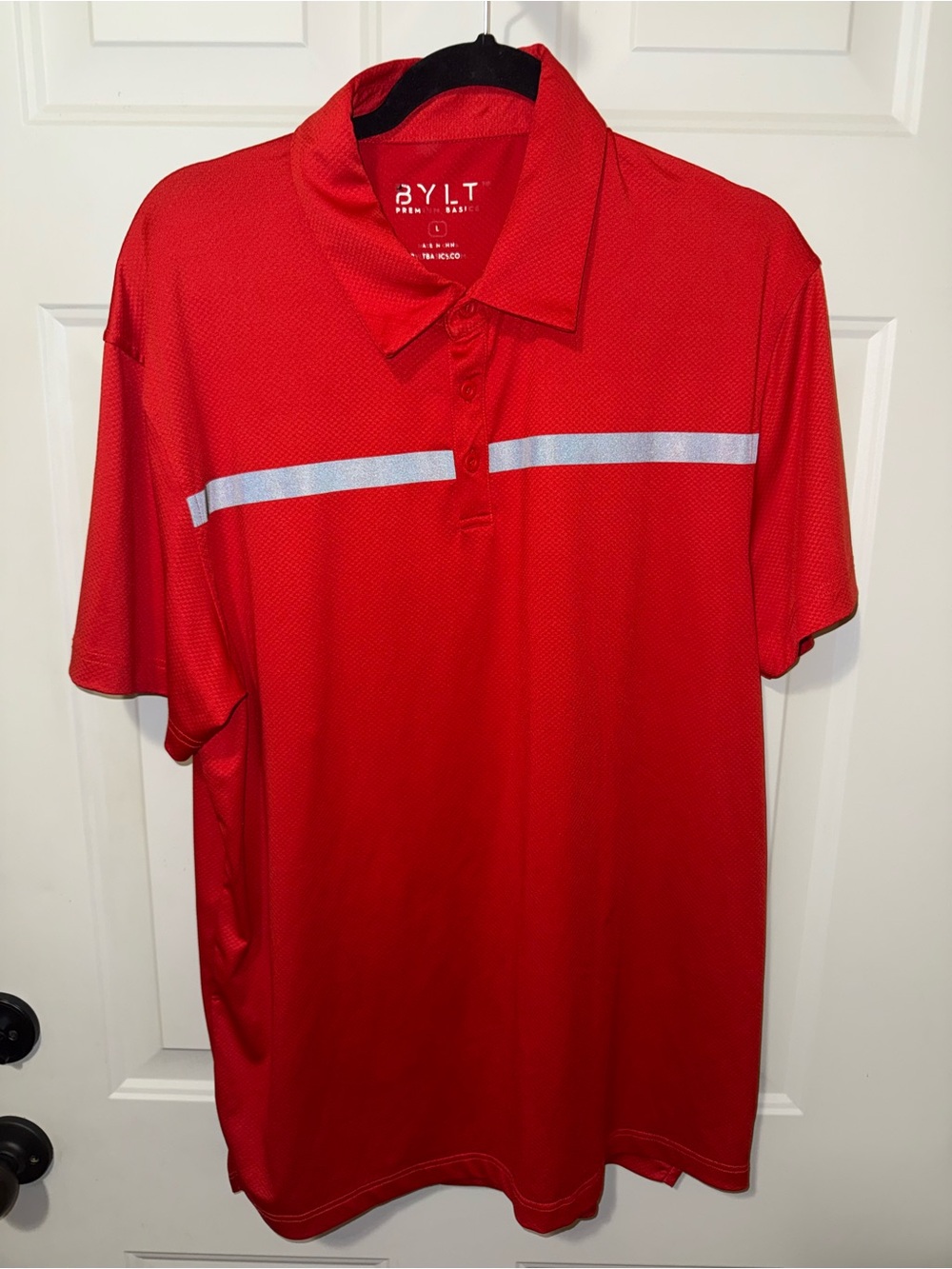 Men’s bylt basics red Polo Shirt